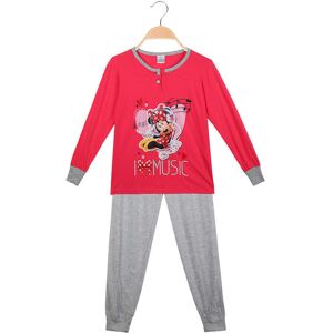 Disney Minnie pigiama lugo bambina in cotone Pigiami bambina Fucsia taglia 03/04