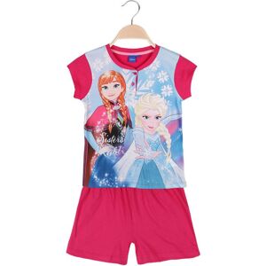 Disney Pigiama corto in cotone Anna e Elsa Pigiami bambina Fucsia taglia 03