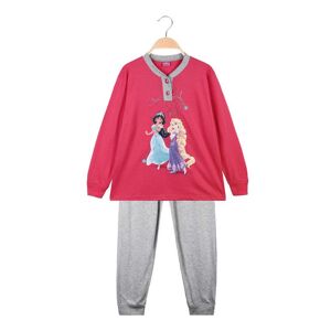 Disney Pigiama lungo bambina in cotone Pigiami bambina Fucsia taglia 07/08