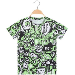 Mr Jek T-shirt con stampa da bambino manica corta T-Shirt Manica Corta bambino Verde taglia 12