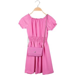 Mec Girl Vestito da bambina a maniche corte Vestiti bambina Fucsia taglia 12