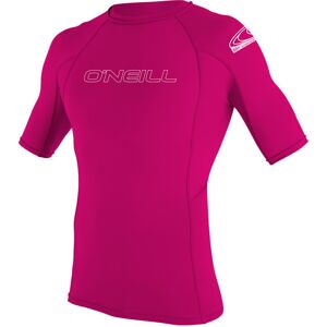 O'Neill Kid Basic Skins S/S Rash Guard - maglia a compressione - bambina Pink 14A