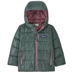 Patagonia Baby Hi-Loft Down Hoody Jr - giacca piumino - bambino Green 6M