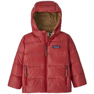 Patagonia Baby Hi-Loft Down Hoody Jr - giacca piumino - bambino Red/Brown 2A