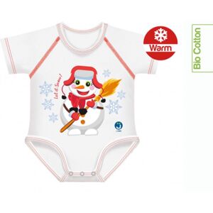 Jbimbi J-bimbi Body Neonato 0-36 Mesi Cotone Bio Pupazzo Di Neve