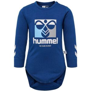 Hummel Ouen Long Sleeve Body Blu 6-9 Months Ragazzo Blu 6-9 Mesi