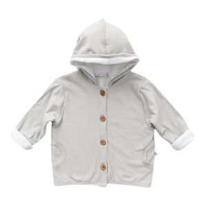 Bamboom Cardigan bambino con cappuccio Pure Grigio Taglia 9-12 Mesi