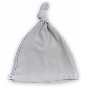 Bamboom Cappellino neonato con nodo Pure Grigio