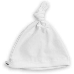 Bamboom Cappellino neonato con nodo Pure Bianco