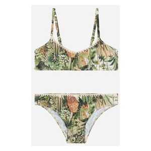 Calzedonia Costume Due Pezzi Bambina Savage Tropics Bambina Verde 12