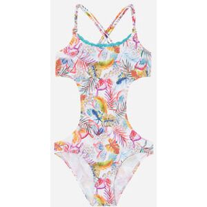 Calzedonia Costume Intero Bambina Jungle Rainbow Bambina Multicolore 2