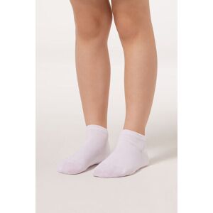 Calzedonia Calze Corte in Cotone da Bambini Unisex Bianco 4