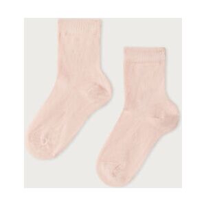 Calzedonia Calze Corte in Cotone da Neonato Rosa 22-24