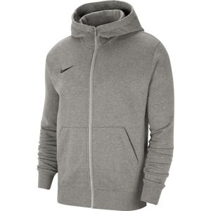 Nike Felpa con zip e cappuccio Team Club 20 Grigio Chiaro per Bambino CW6891-063 XS