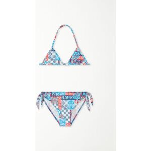 Tezenis Bikini Triangolo Portofino Bimba Bambina Tamaño 8-9