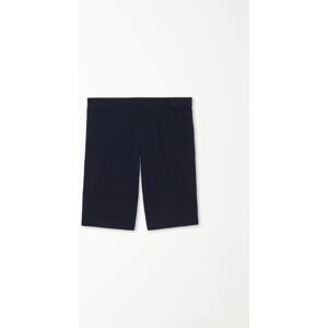 Tezenis Ciclista in Cotone Tinta Unita Bimba Bambina Blu Tamaño 2-3