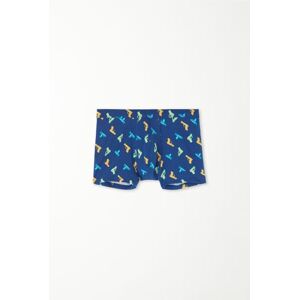 Tezenis Boxer Basic Bimbo in Cotone Colorato Bambino Blu Tamaño 2-3