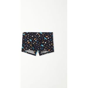 Tezenis Boxer Basic Bimbo in Cotone Colorato Bambino Tamaño 4-5