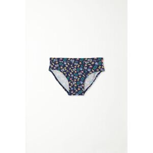 Tezenis Slip Basic Bimbo in Cotone Colorato Bambino Blu Tamaño 10-11