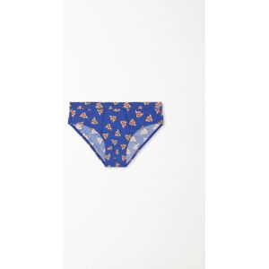 Tezenis Slip Basic Bimbo in Cotone Colorato Bambino Blu Tamaño 6-7