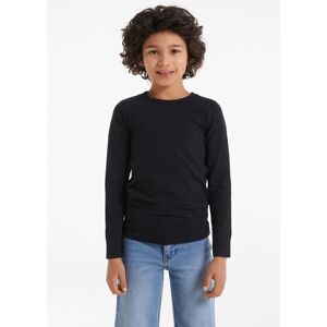 Tezenis Maglia Manica Lunga Girocollo in Cotone Termico Bimbi Unisex Unisex Nero Tamaño 10-11