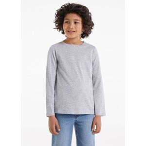 Tezenis Maglia Manica Lunga in Cotone Basic Bimbi Unisex Unisex Grigio Tamaño 12-13