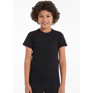 Tezenis T-Shirt Basic Girocollo in Cotone Elasticizzato Bimbi Unisex Unisex Nero Tamaño 8-9