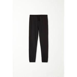 Tezenis Pantalone in Felpa Bimbi Unisex Nero Tamaño 8-9