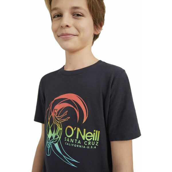 o'neill circle surfer j - t-shirt - bambino black 140