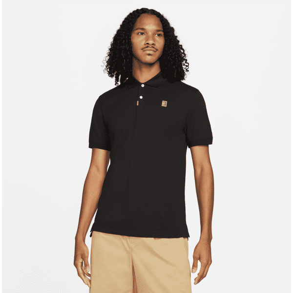 nike polo slim fit the  polo – uomo - nero