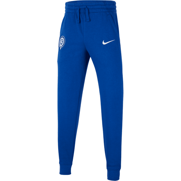 nike pantaloni jogger in french terry atlético de madrid – ragazzo - blu