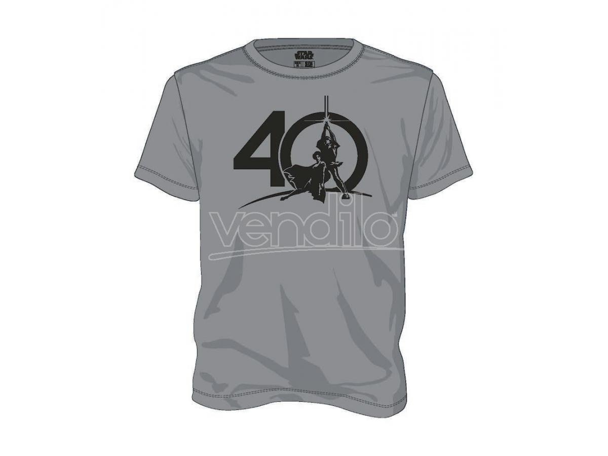 SD TOYS T-Shirt Sw 40th Anniversary Grey Boy Taglia L T-Shirt
