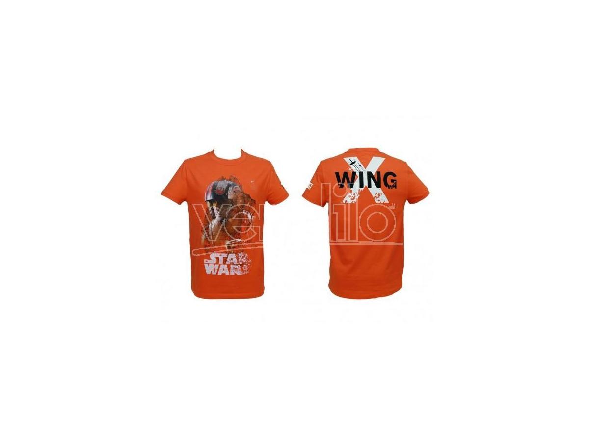 SD TOYS T-Shirt Sw Ep Viii X-Wing Arancione Boy Taglia Xl T-Shirt