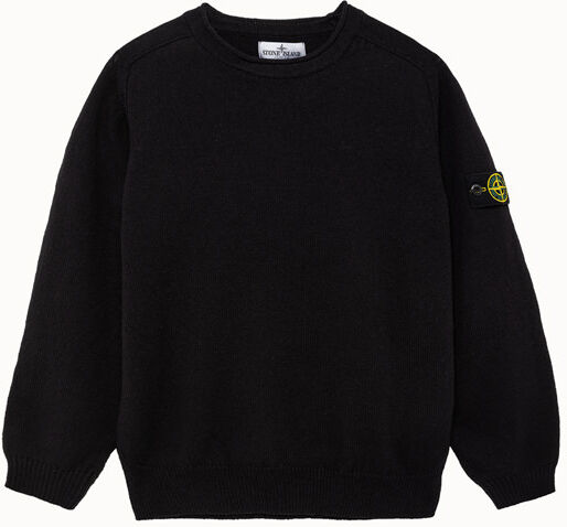 Stone Island maglia in cotone tinta unita