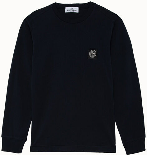 Stone Island t-shirt in cotone tinta unita