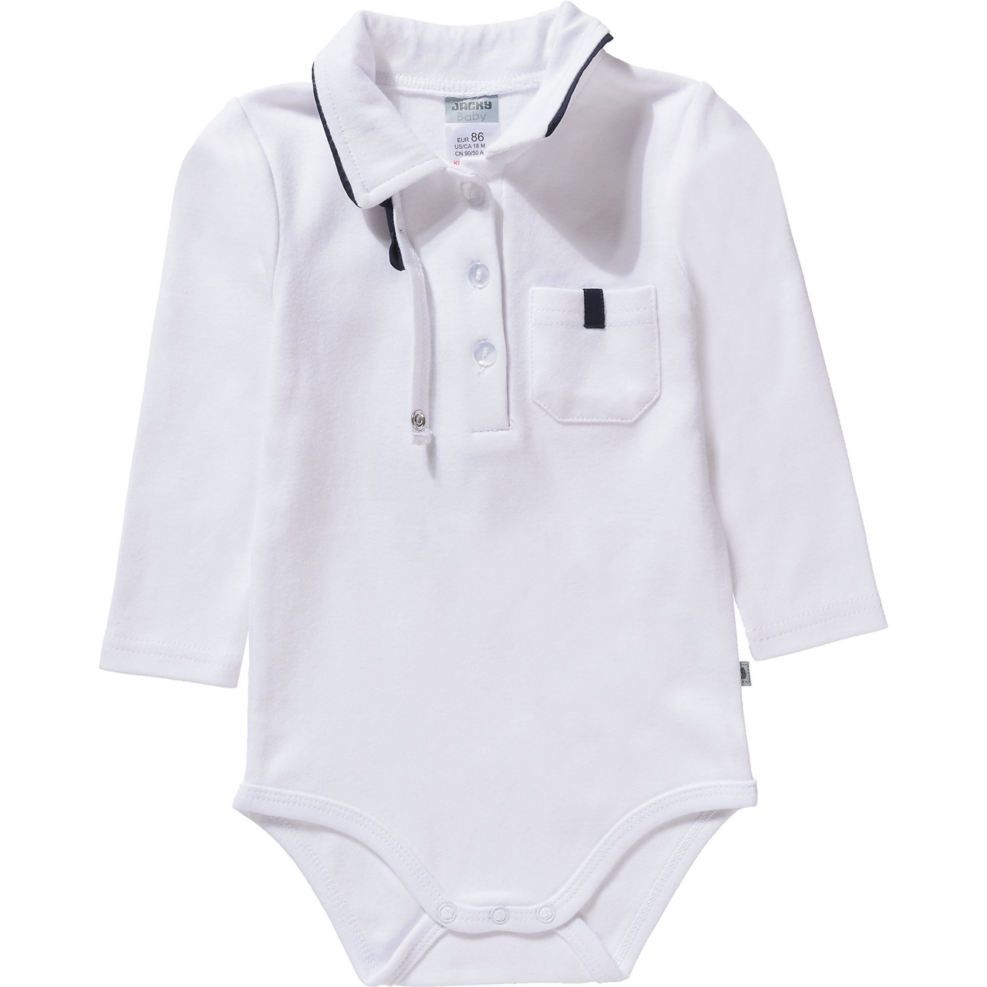 JACKY Tutina / body per bambino Bianco