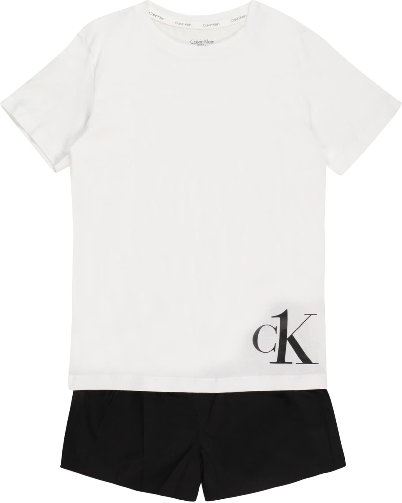 Calvin Klein Underwear Pigiama Bianco, Nero