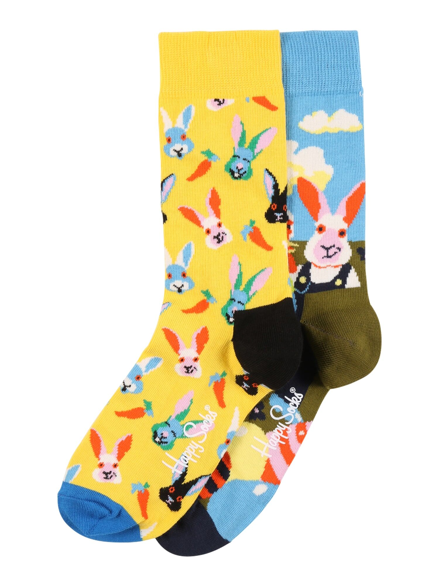 Happy Socks Calzino 'Easter' Giallo, Blu