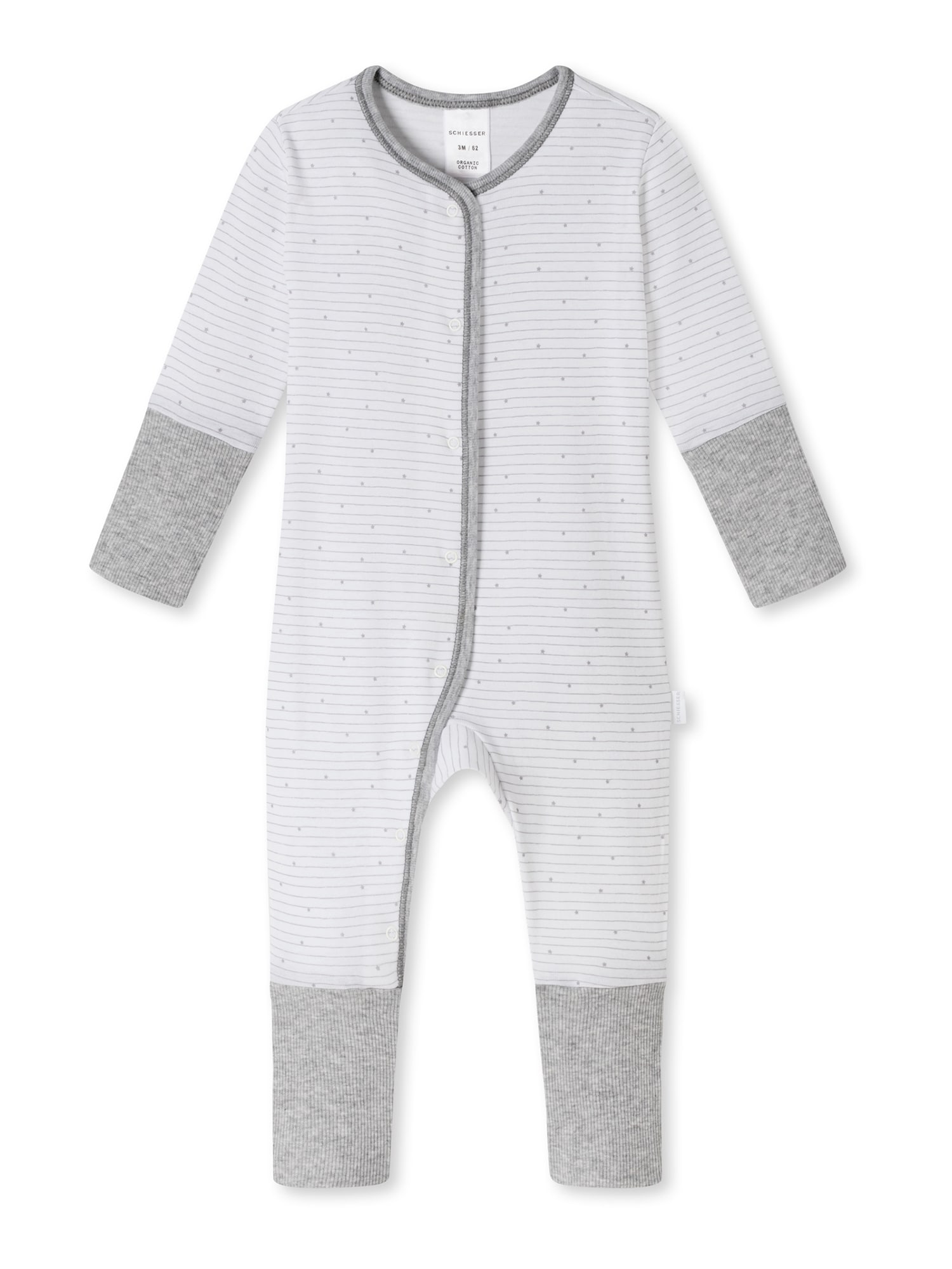 SCHIESSER Tutina / body per bambino 'Basic Kids ' Grigio