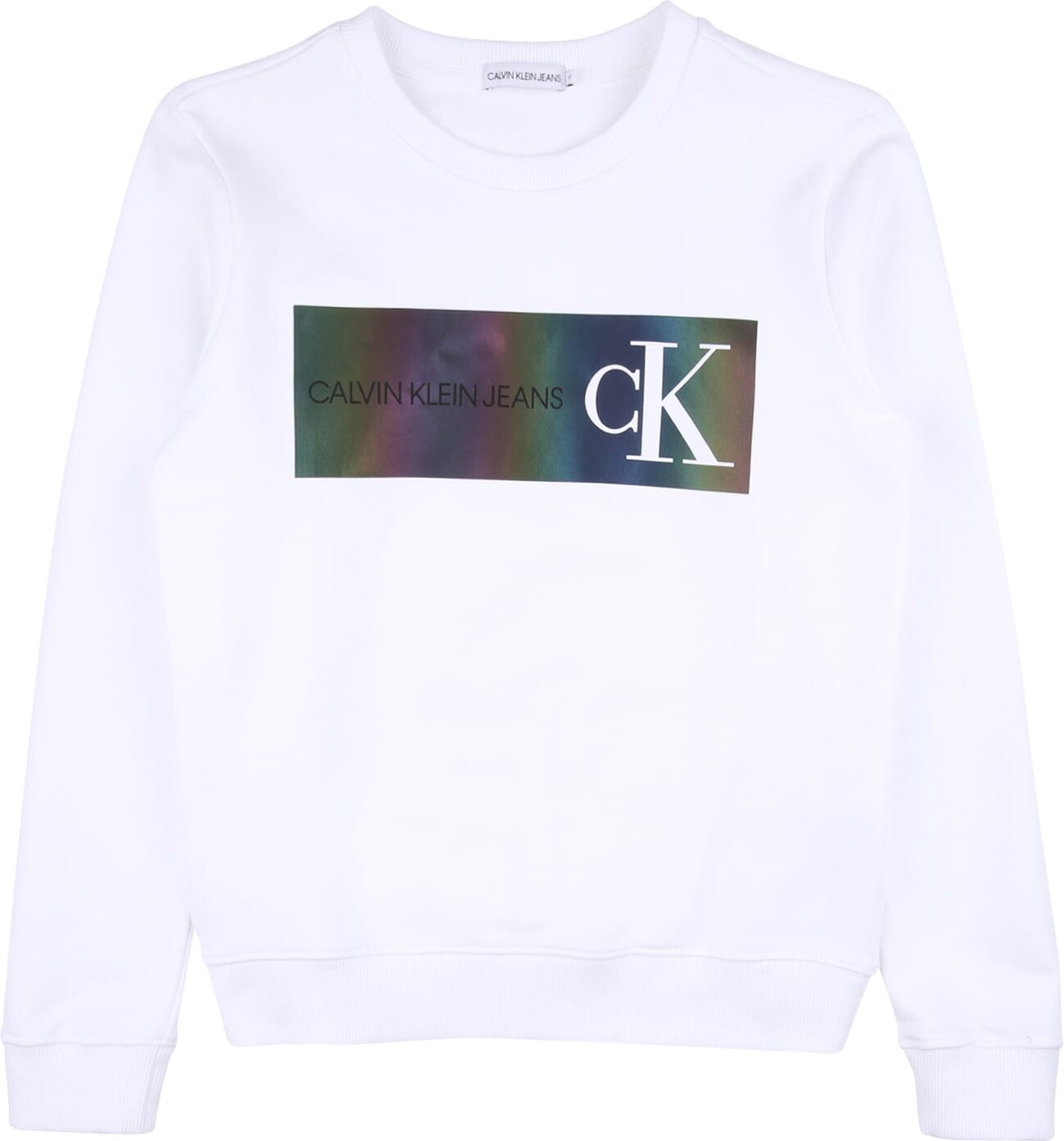 Calvin Klein Jeans Felpa Bianco