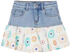 Desigual Gonna Bimba Art 24sgfd02 DENIM LIGHT WASH