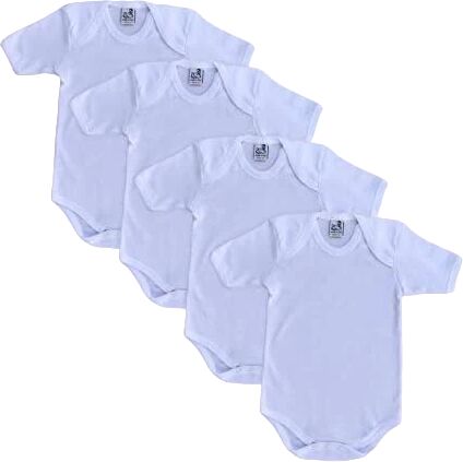 PETITE 4 Body Americano Mezza Manica Art 103 Colore Foto Misura A Sceta bianco