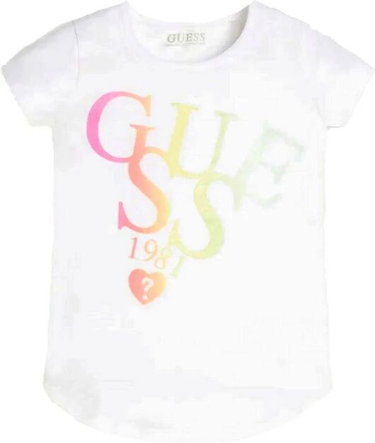 GUESS T-Shirt Bimba Art A2gi05 K6yw1 Colore Foto Misura A Scelta PURE WHITE