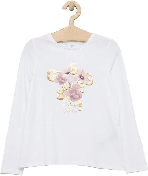 GUESS T-Shirt Manica Lunga Bimba Art J2yi12 K6yw1 A-I 22 Colore A Scelta Misura A Scelta PURE WHITE