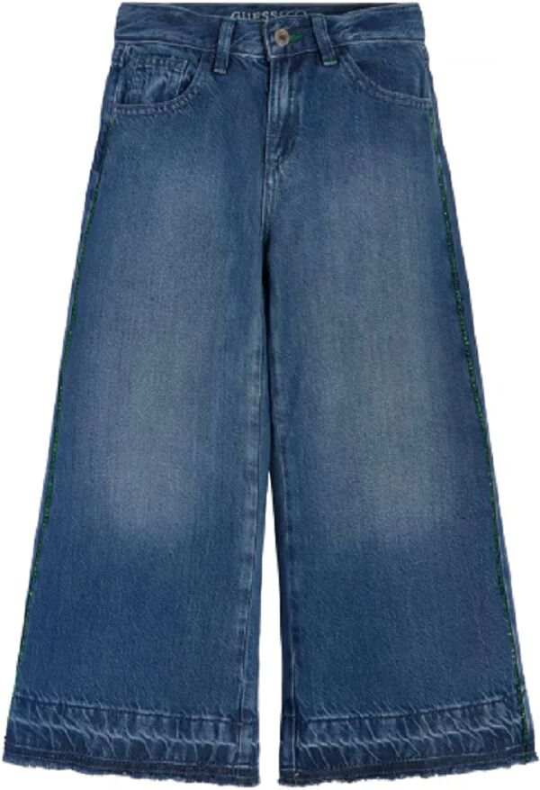 Guess Pantalone Bimba Art. J3ga02 D4mu2 P-E 23 Colore Foto Misura A Scelta BLUE TENCEL WASH