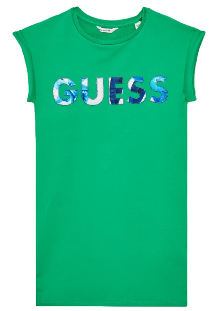 Guess Vestitino Bimba Art. J3gk35 Kae23 P-E 23 Colore E Misura A Scelta BRIGHT GREEN