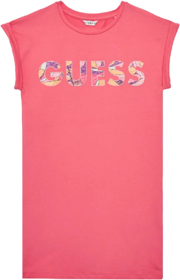 Guess Vestitino Bimba Art. J3gk35 Kae23 P-E 23 Colore E Misura A Scelta PLASTIC PINK