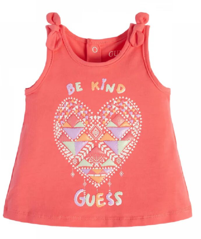 Guess T-Shirt Bimba Art. K3gi06 K6yw0 P-E 23 Colore Foto Misura A Scelta PLASTIC PINK