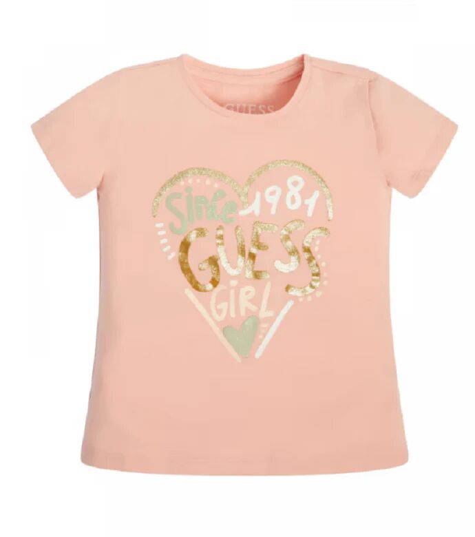 Guess T-Shirt Bimba Art. K3gi08 K6yw1 P-E 23 Colore E Misura A Scelta FLESHY PINK