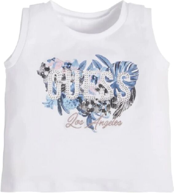 Guess T-Shirt Bimba Art. K3gi28 K6yw1 P-E 23 Colore Foto Misura A Scelta PURE WHITE